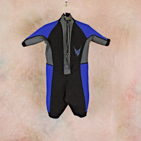 hyper flexible Swim Hyperflex Childs Sz 8 Aqua Seal Shorty Wetsuit